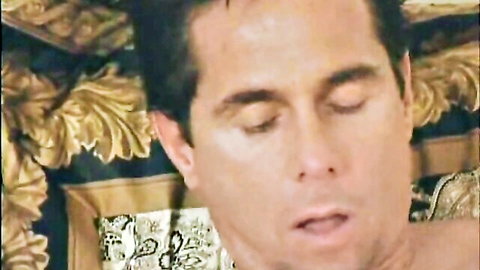 Peter North intense close-up with Jenna Jameson in adult scene