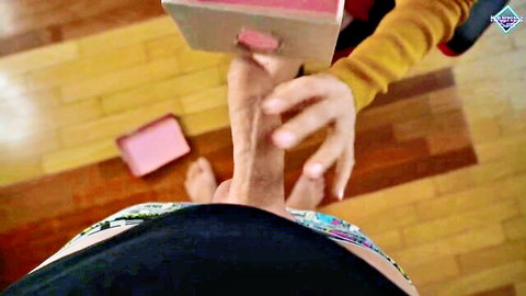 Karneli Bandi close-up anal penetration with big dick shoved deep in her asshole