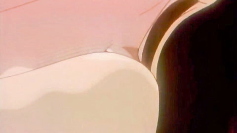 Hentai schoolgirl bending over exposing big round ass in uniform