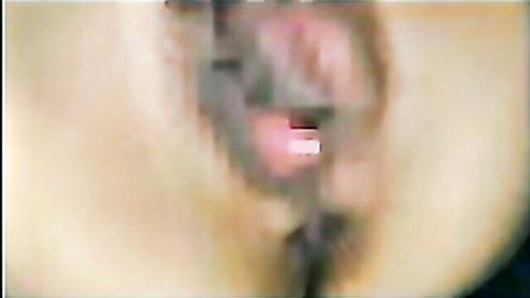 Ayumu Sena JAV close-up of wet pussy penetration with bush