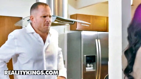 Brooke Beretta teases hung Scott Nails in kitchen seduction
