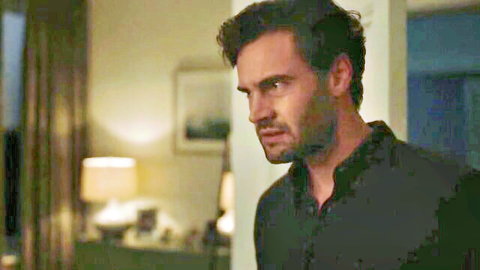 Tom Bateman intense gaze in Behind Her Eyes TV scene