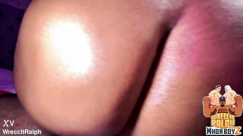Mollie Da Nympho ebony big ass and pussy closeup bent over