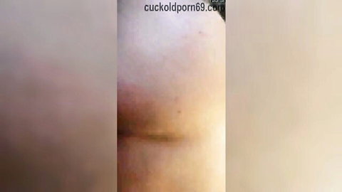 Blurry orgy with girlfriend and BBW friend, skin tones tease group fun