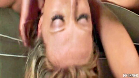 Blonde vixen in emotional ecstasy during intense XXX scene