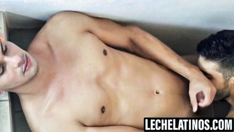 Liam enjoys Faisul's expert blowjob in steamy Latino cash encounter