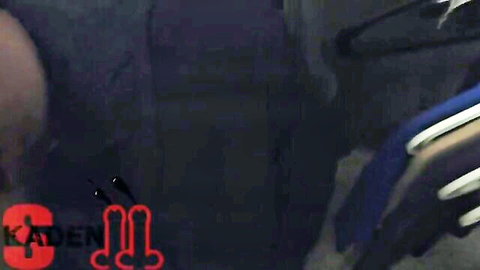 Stoner guy takes Skaden's cumshot facial in gay scene