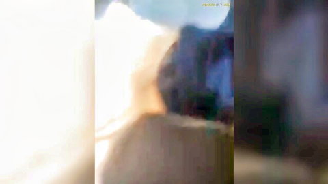 Cop in uniform giving blowjob to arrested guy, explicit oral sex