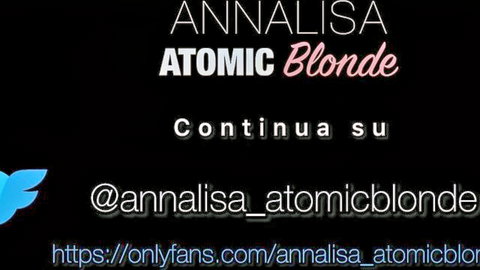 Annalisa Atomic Blonde in footjob to friend's boyfriend amateur scene
