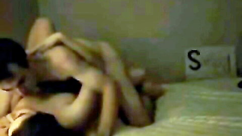 Slim Turkish girlfriend passionately entangled nude with lover in bed