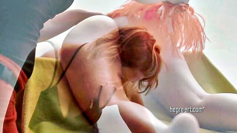 Katya redhead nude in sensual Awakening The Senses Massage