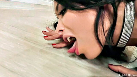 Brunette in ecstatic oral expression, HardX anal creampies compilation