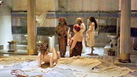 Marie Gillain nude in Harem Suaré (1999) steamy harem scene with women