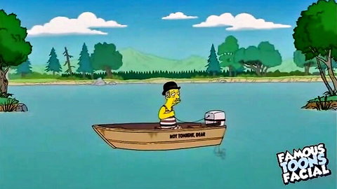 Marge Simpson fucked and creampied in Simpsons cartoon porn parody