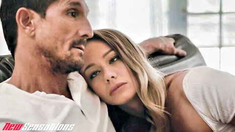 Tommy Gunn embraces blonde Naomi in intimate stepdaddy moment