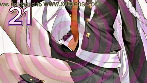 Anime elf schoolgirl in fantasy pose, legs spread showing panties, big boobs exposed
