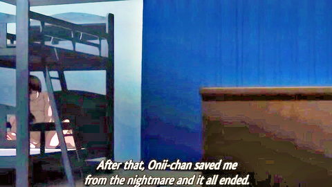 Busty redhead student in nightmare bunk bed scene with onii-chan, JAV style
