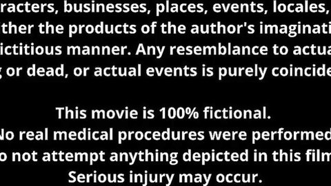 Rebel Wyatt adult video disclaimer: 100% fictional, no real procedures, do not attempt