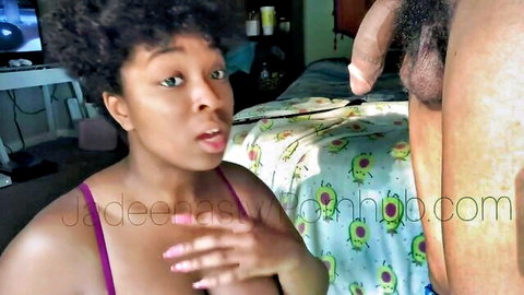 Jadeenasty grapefruit blowjob tutorial on BBC