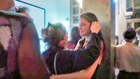 Alicja Rost and Camila Dizy de los Reyes embracing nude in Trust Me (2024) celebs