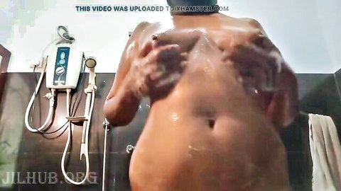 Sri Lankan actress Anne nude shower with big natural boobs