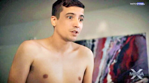 Shirtless young man in Penny Barber's Like Father Like Son MissaX