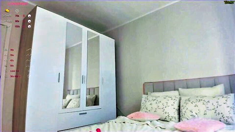 Britakiss Chaturbate solo masturbation in cozy bedroom setup