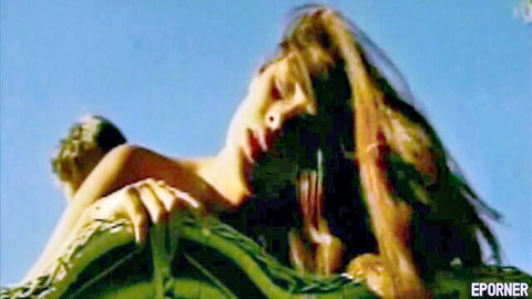 Vintage Tera Patrick big tits in outdoor couple sex scene