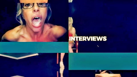 Bobby Beefcakes blonde with glasses gets face fucked in glory hole