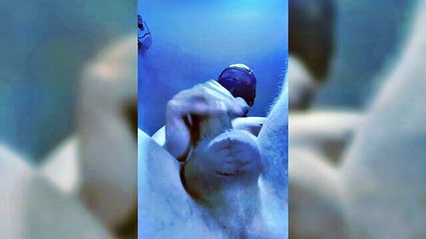 SIAMINO underwater fingering close-up, intense blue pool action