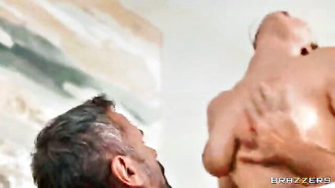 Rissa May big ass sex scene with man, explicit doggy style action