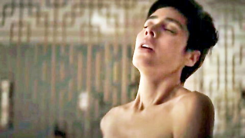 Esmeralda Duarte topless sensual moan in Almost Paradise (2024)