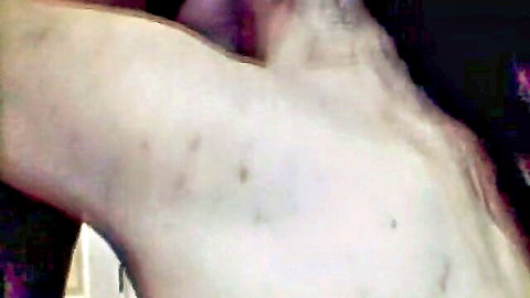 Old hairy mature embracing young hairy girl in intimate lesbian scene