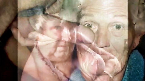 Horny granny compilation featuring mature women in explicit close-ups