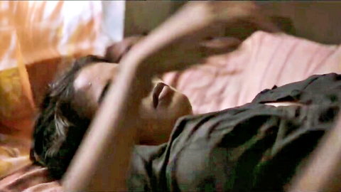 Malayalam MILF in Biriyani movie steamy bedroom scene, lying seductively