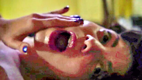 Oksana Kazmina explicit nude tits sex scene Zarosli 2017 open mouth closeup