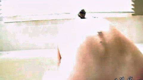 Slender cutie with nice ass enjoys soapy solo bath