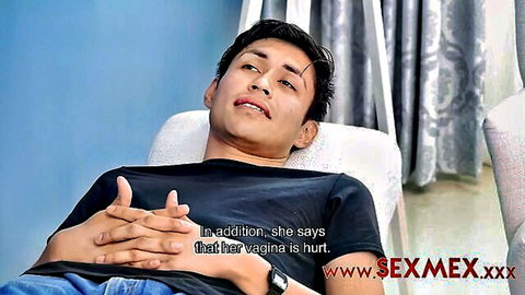 Silvia Santez in psychologist therapy session, man discusses intimate pain