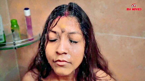Amanda Panda wet shower scene in Dhaham Cheating Kerala Wife XXX