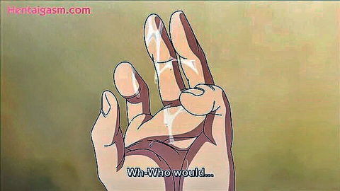 Hentai elf Elfina's hand dripping with cum in Tsurupeta Shugo Kishi scene