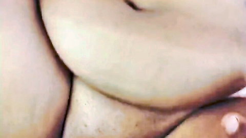 Young chubby Sugarbooty plump ass and pussy close-up