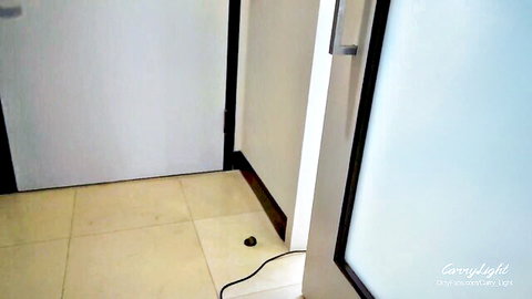 Stepmom caught stepson wanking, helps quick cum on vagina while husband home