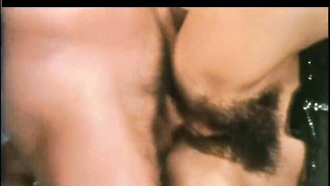 Rocco Siffredi's hairy body in wild sex close-up with big cock tease