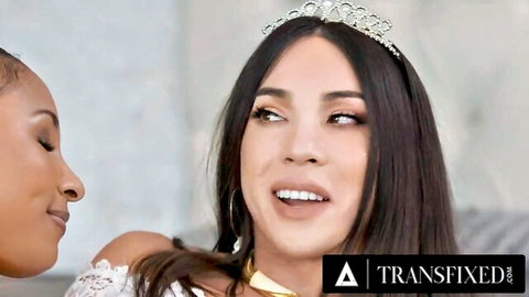 Bride Olivia Jayy embraces Kasey Kei on wedding night