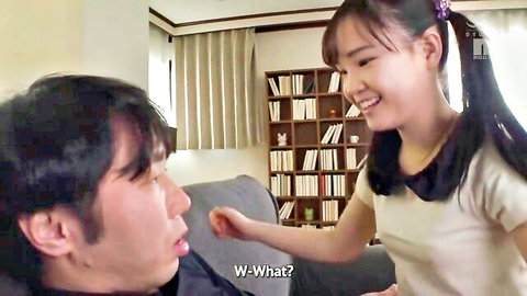 Rara Kudo as bratty girl surprising boss in JAV affair scene