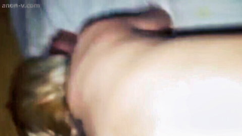 Serbian amateur couple in doggy style sex with blonde woman
