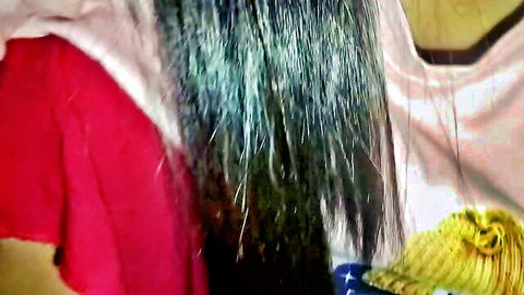 Nepali girl X69 in homemade 69 sex with boyfriend, intimate close-up