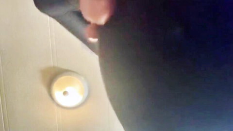 POV of thick black ass smothering face in humiliating facesitting position