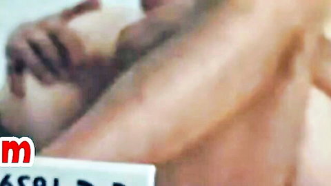 Brunette giving deep blowjob to man in hotwife cuckold scene