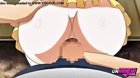 Anime minx with big ass caught masturbating and fucked anally outdoors